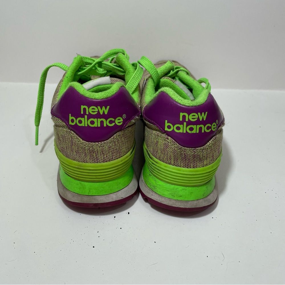 New Balance Green Athletic Training Shoes - Picture 2 of 7